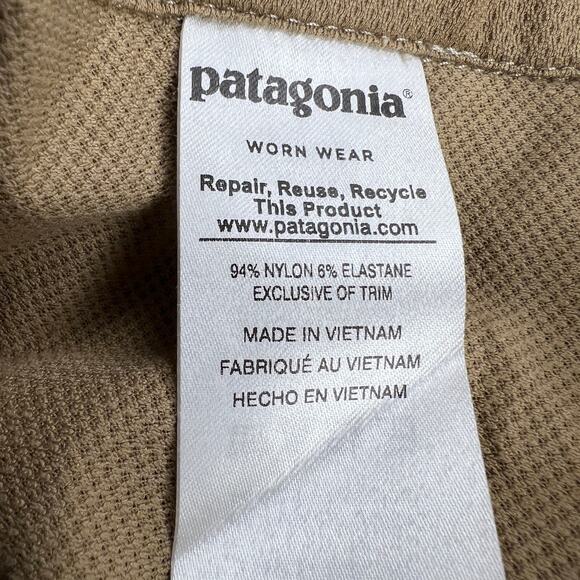 Patagonia Women’s Quandary Pants Shale Tan Lightweight Hiking Gorpcore Size 4 - Picture 12 of 16